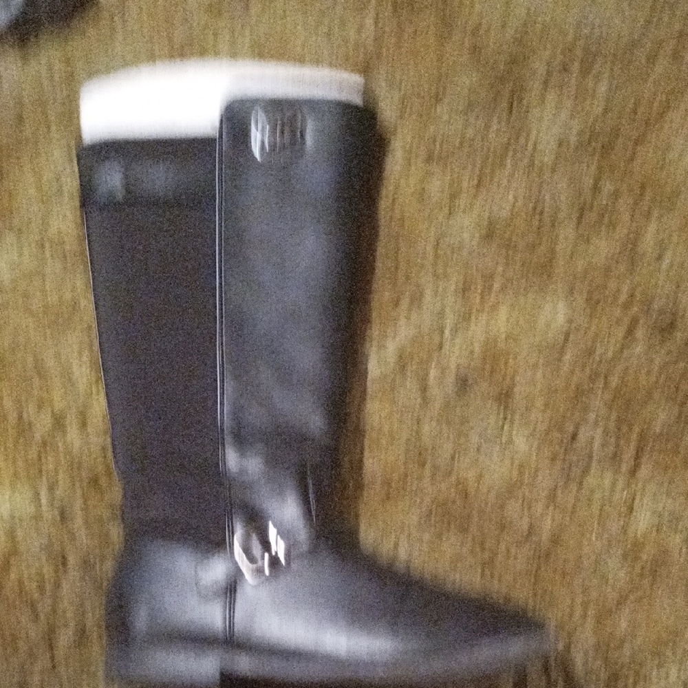 MICHAEL Michael Kors Black and White Winter Boots